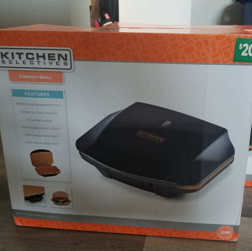 COPY - Kitchen selectives contact grill
